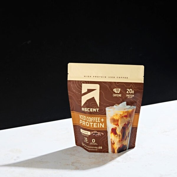 Bolsa de Ascent Iced Coffee + Protein