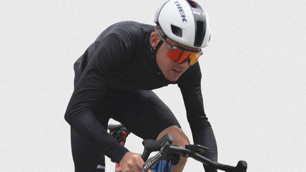 Atleta profesional usando Nomio en competición